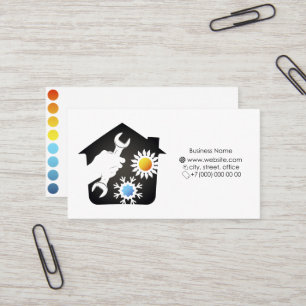 Business card air conditioner repair