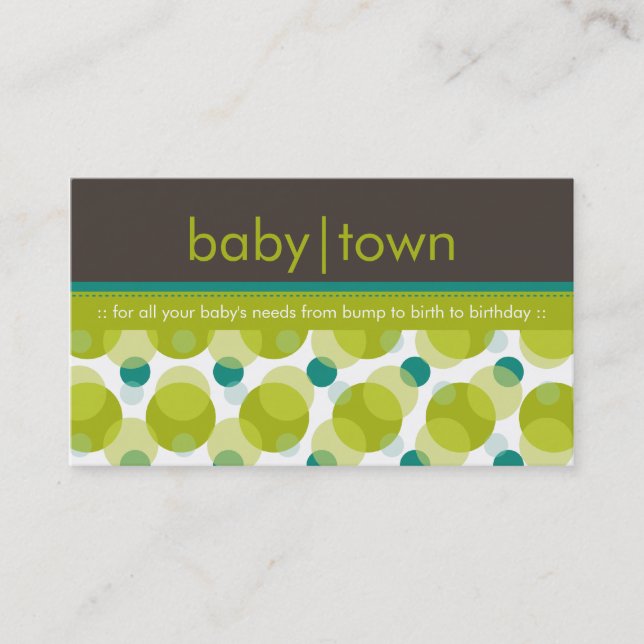 BUSINESS CARD :: babytown 7 (Front)