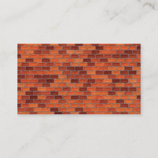 Business Card background brick