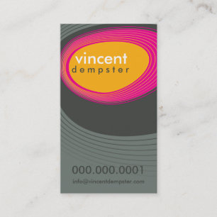 BUSINESS CARD :: bold retro rocks P6
