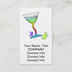 BUSINESS CARD - BUTTERFLY MARTINI