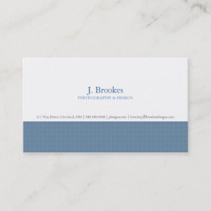 Business Card   By Design  blu