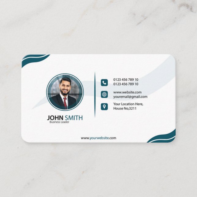 Business card, card design, professional, wedding  (Front)
