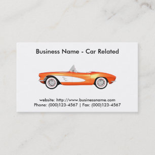 Business Card: Cars / Automotive Business Card
