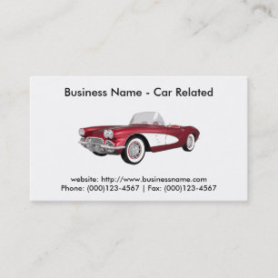 Business Card: Cars / Automotive Card