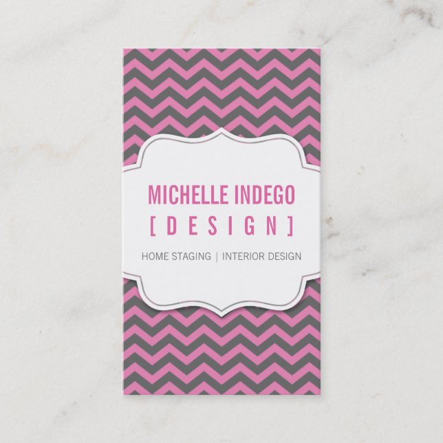 BUSINESS CARD :: chevron3 11P (Front)