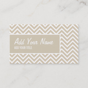 Business Card Chevron greygrey