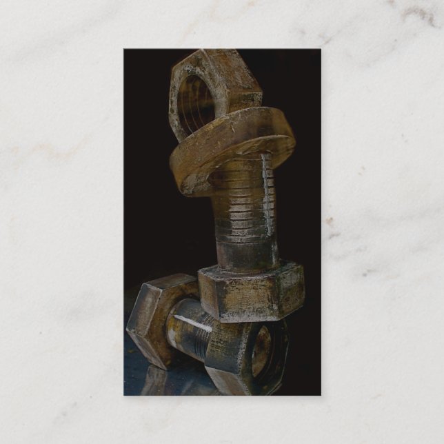 Business Card Construction Worker (Front)