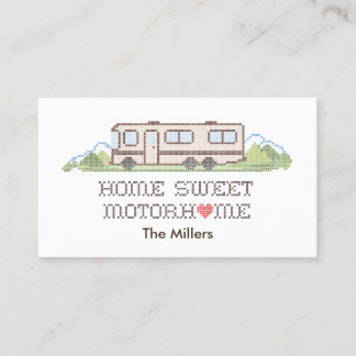 Business Card - Customise Your Motor Home 