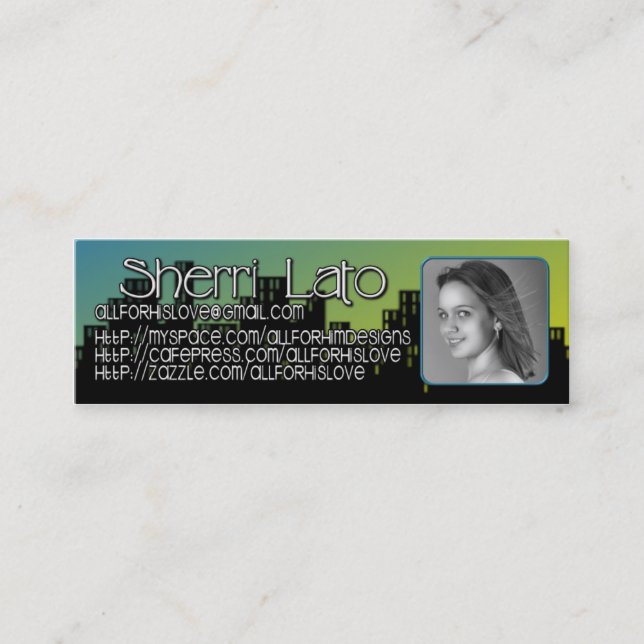 Business Card - Customised (Front)