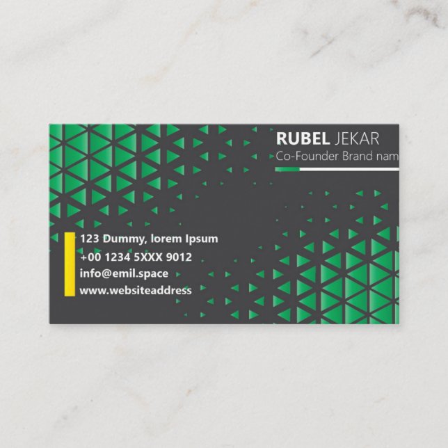 business card design (Front)