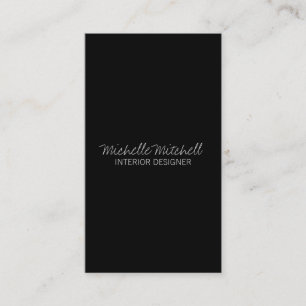 Business Card Designer's Style blk