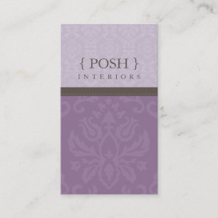 BUSINESS CARD :: divinely damask P 5