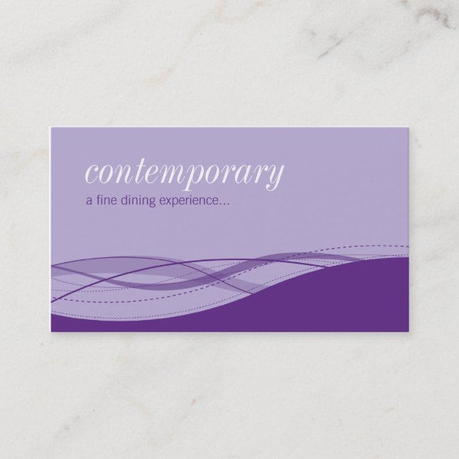 BUSINESS CARD :: fluidity 11 (Front)