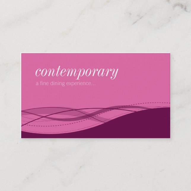 BUSINESS CARD :: fluidity 8 (Front)