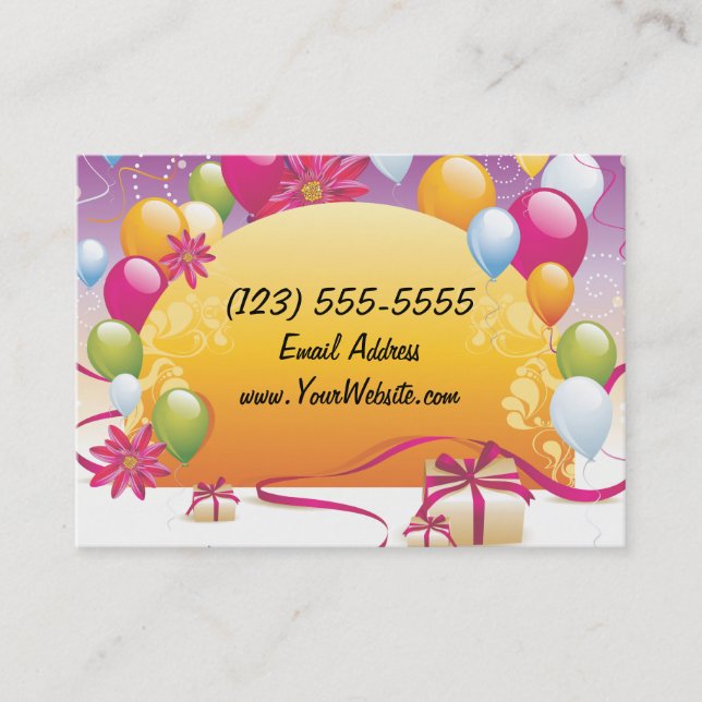 Business Card for a professional or non profession (Front)