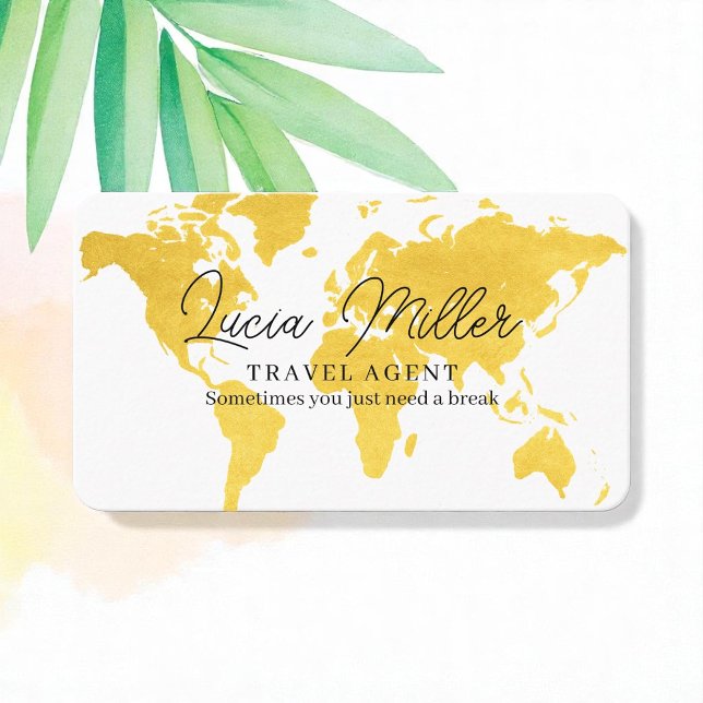 Business Card for a Travel Agent (Creator Uploaded)