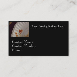 Business Card for Caterer or Restaraunt