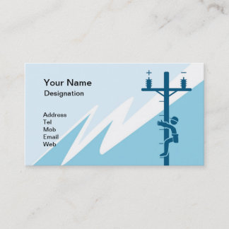 Business Card For Electrical Business