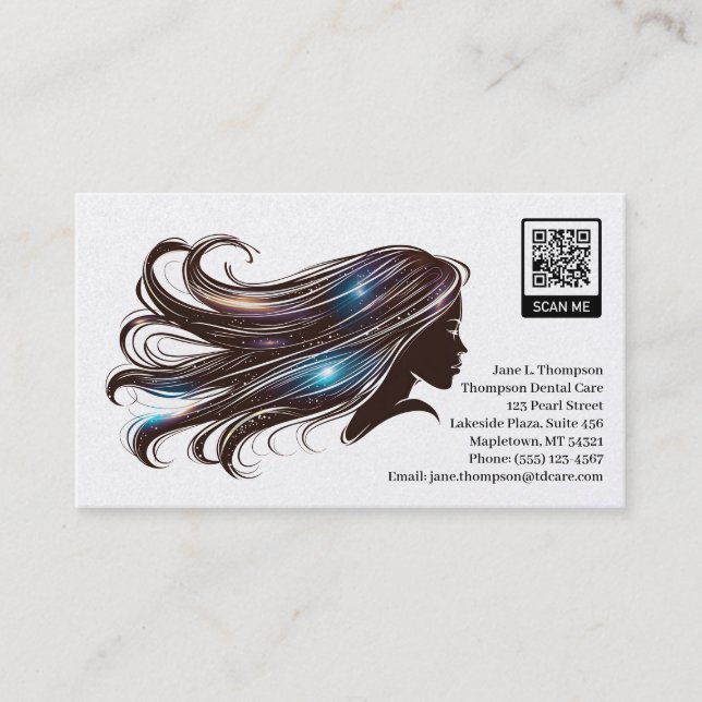 Business Card for Hairdresser (Front)