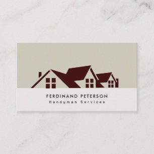Business card for handyman home services