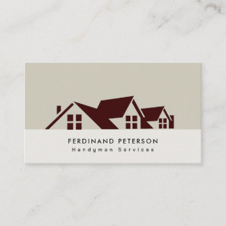Business card for handyman home services