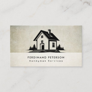 Business card for handyman home services