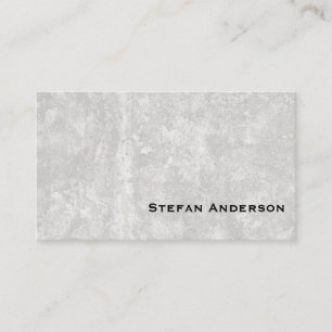 business card for handyman services with concrete