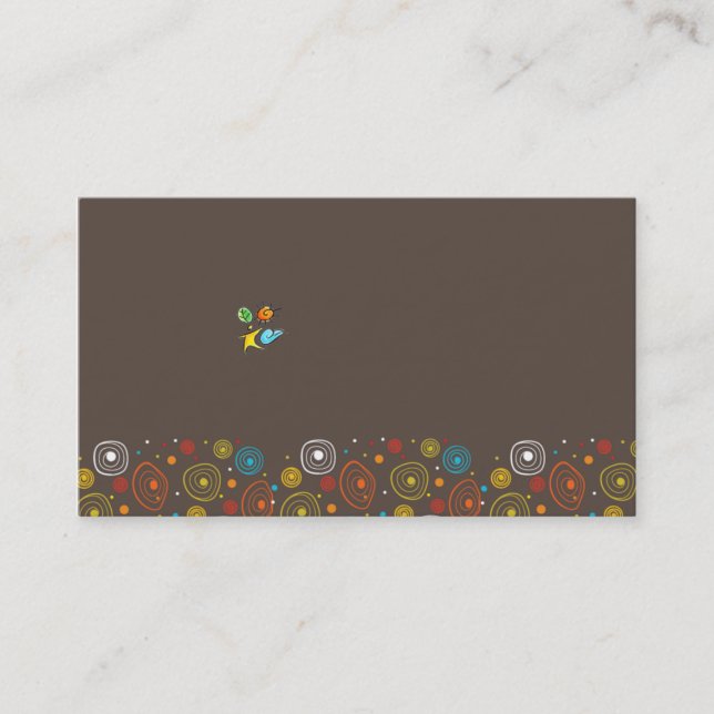 business card for kid (Front)