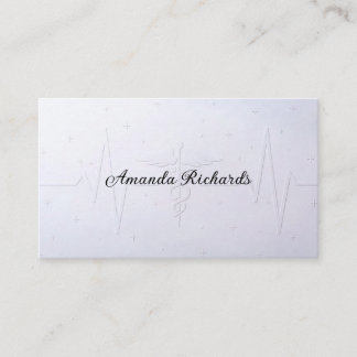 Business card for medical workers