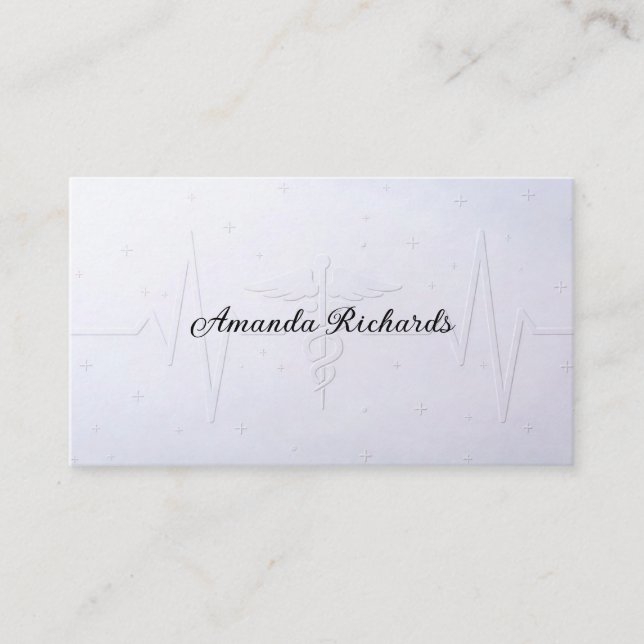 Business card for medical workers (Front)