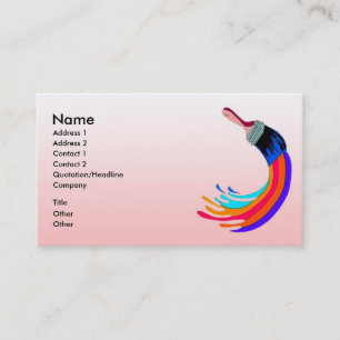 Business Card for Painter