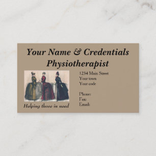 Business Card for Physiotherapist - So Fun