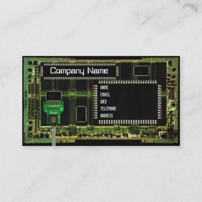 Business card for programmers (Front)