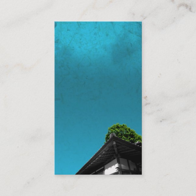 business card for real estate (Front)