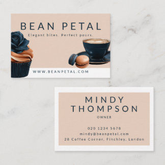 Business Card for Upscale Cafes/Boutique Bakeries