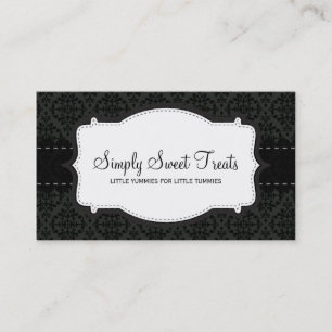 BUSINESS CARD :: funky damask 10L