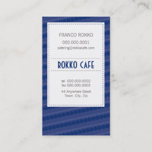 BUSINESS CARD :: funky menu 2