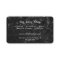 Business Card | Glitter Credit Card Black