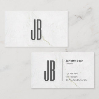 Business Card Grey
