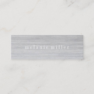 Business Card - Grey Grain