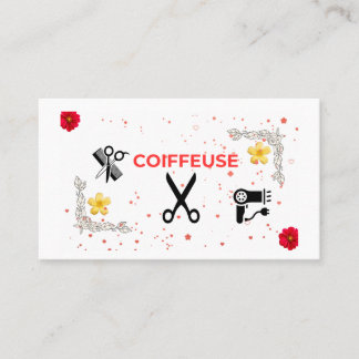 Business Card Hairdressers - Pro & Femini