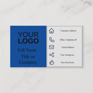 Business Card - half & half