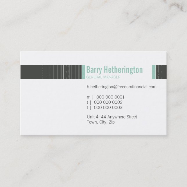 BUSINESS CARD :: hip 8 (Front)