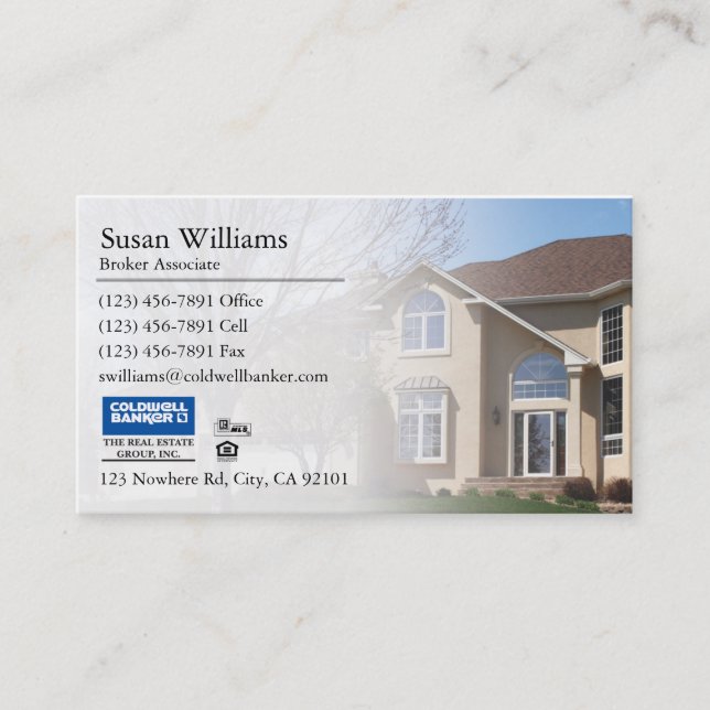 Business Card: Home Card (Front)