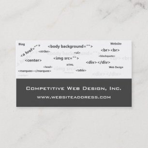 Business Card :: HTML Code Web Design
