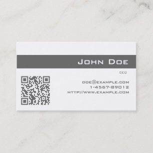 Business Card Imperial Grey
