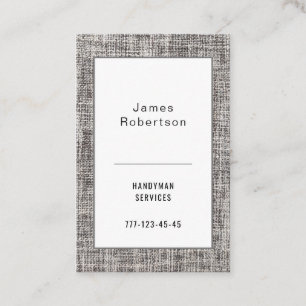 Business card in brutal style for your business