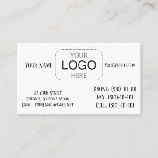 Business Card Layout