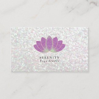 Business Card - Lotus Iridescent